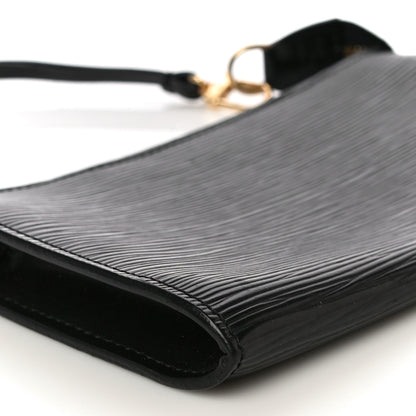 Louis Vuitton Epi Pochette Accessories 21 Black 7 of 16