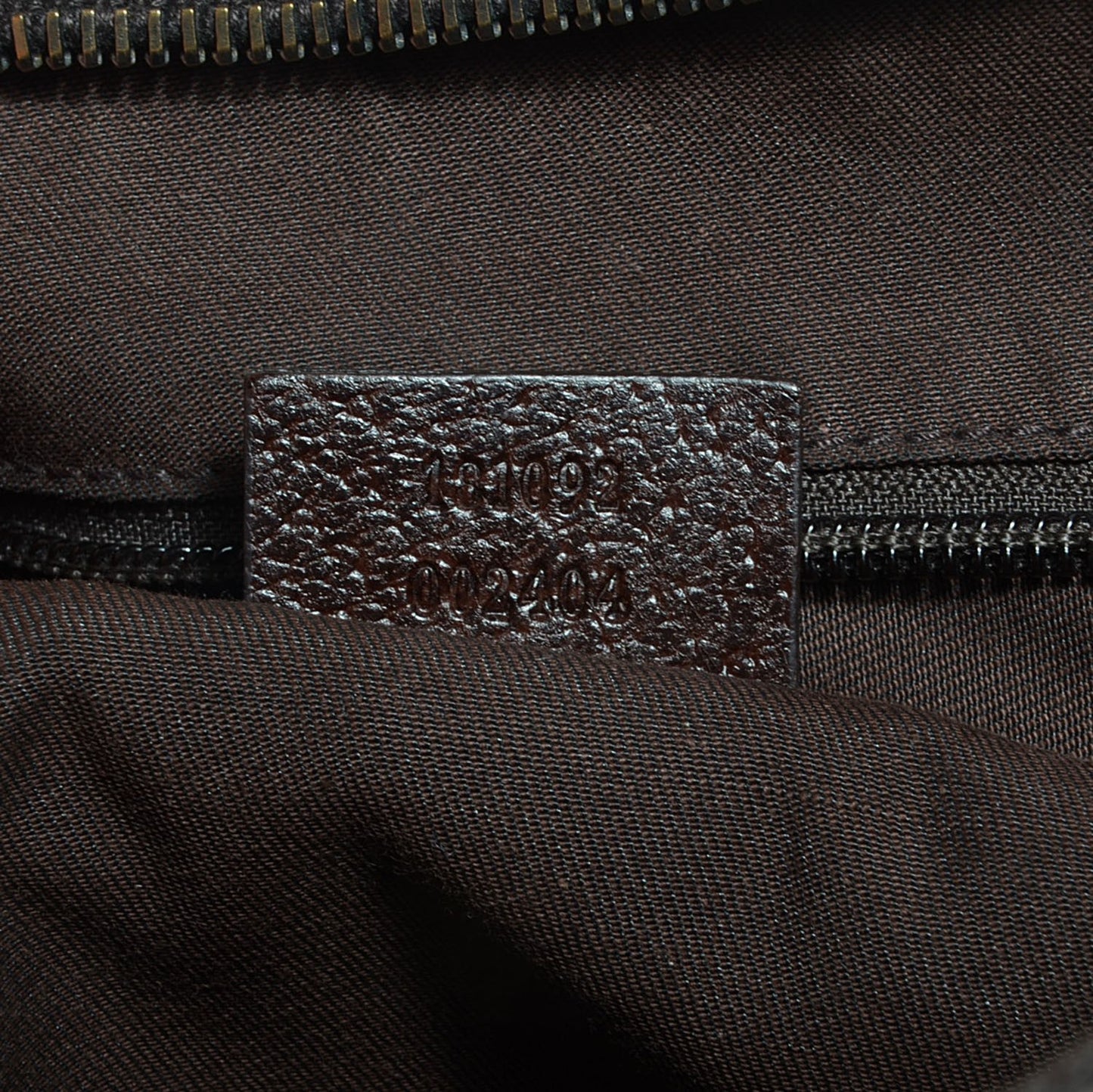 Monogram Web Medium Half Moon Hobo Dark Brown