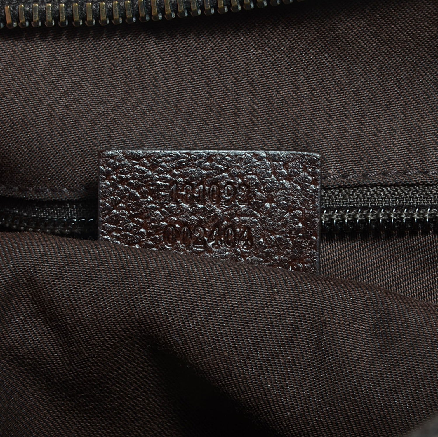 Gucci Monogram Web Medium Half Moon Hobo Dark Brown 7 of 7