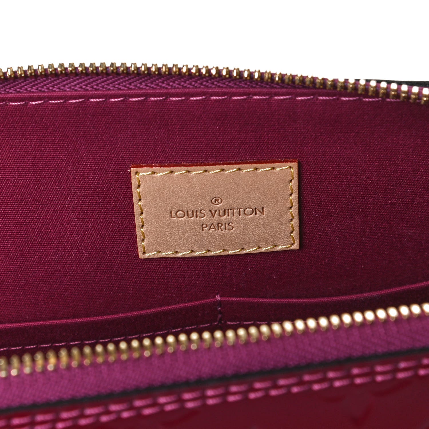 Louis Vuitton Vernis Alma PM Magenta 5 of 11