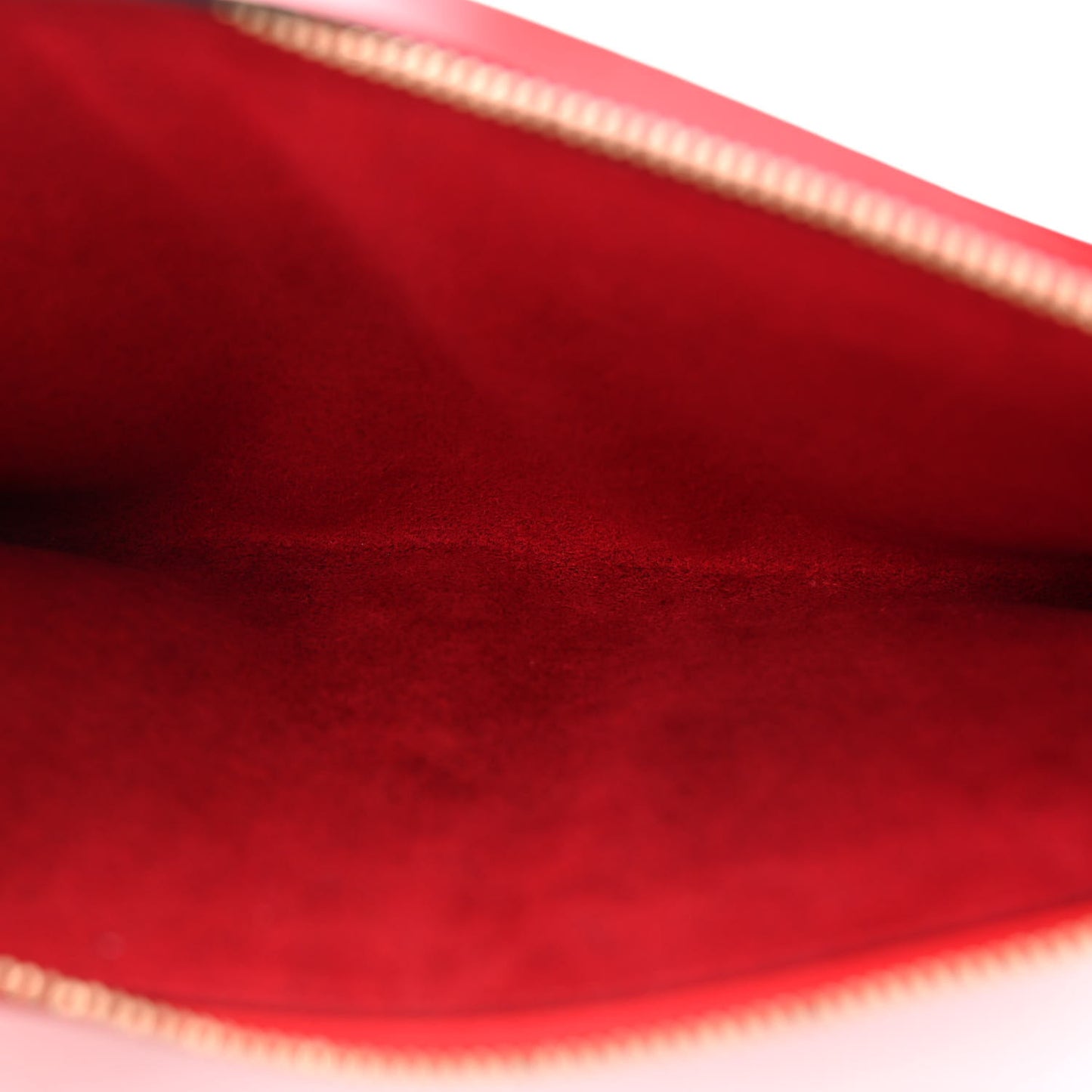 Epi Pochette Accessories 24 Castillan Red