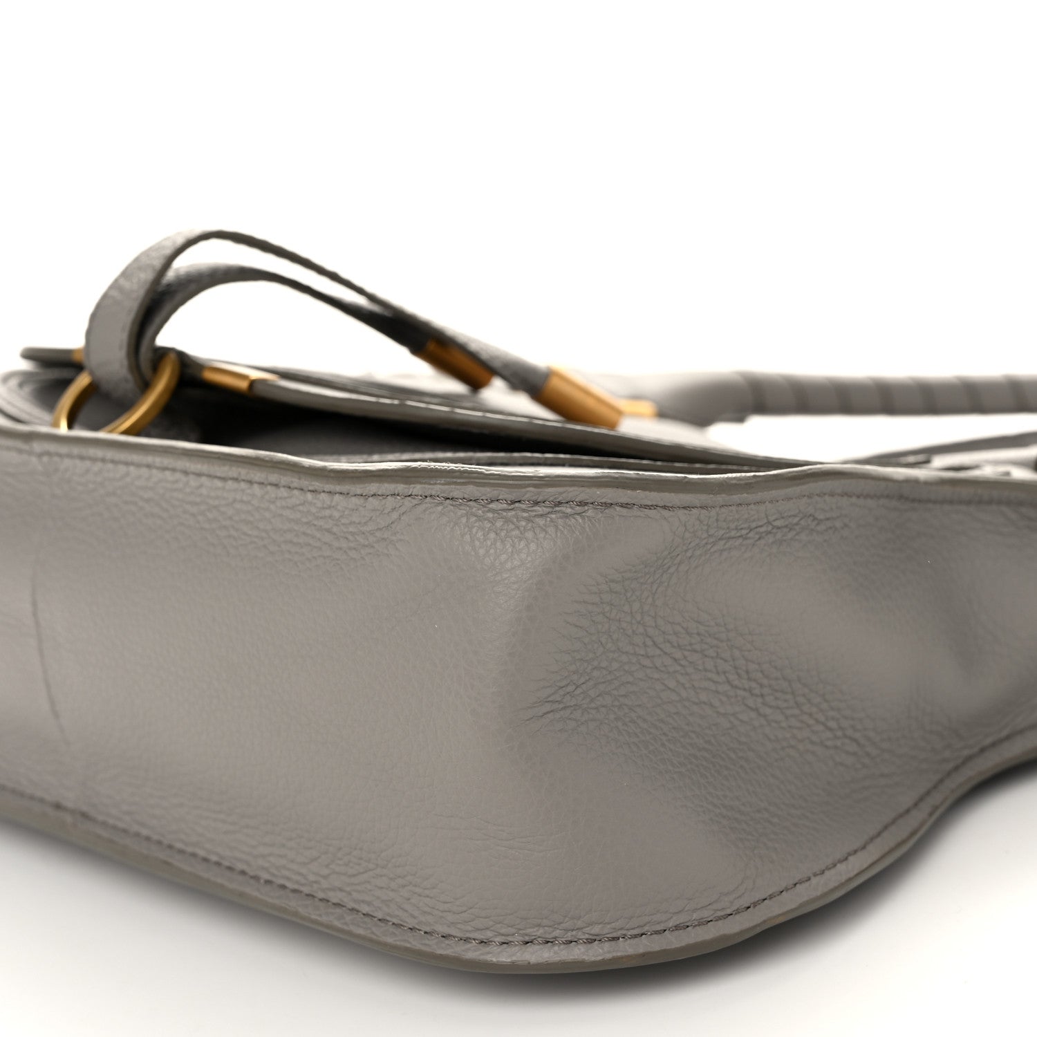 Chloe Calfskin Small Marcie Satchel Cashmere Grey 10 of 10