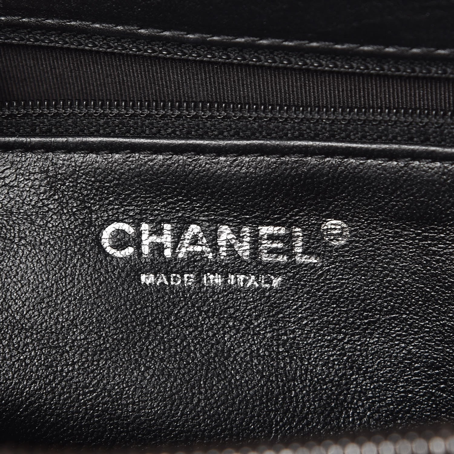 Chanel Calfskin Quilted Grand Shopping Tote GST Black 5 of 6