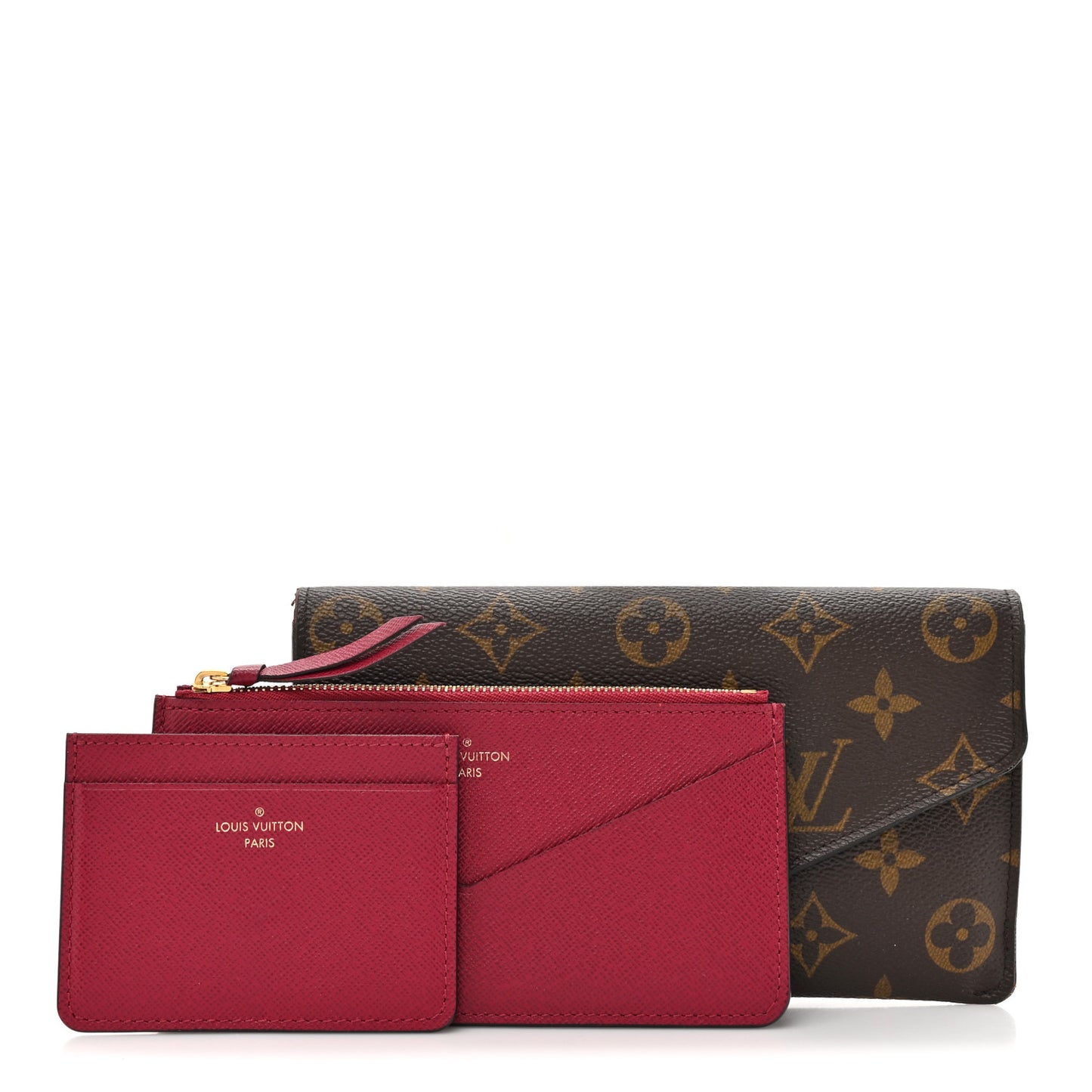Monogram Jeanne Wallet Fuchsia
