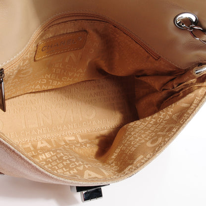 Chanel Glazed Crackled Calfskin Studded Mademoiselle Flap 8 of 11