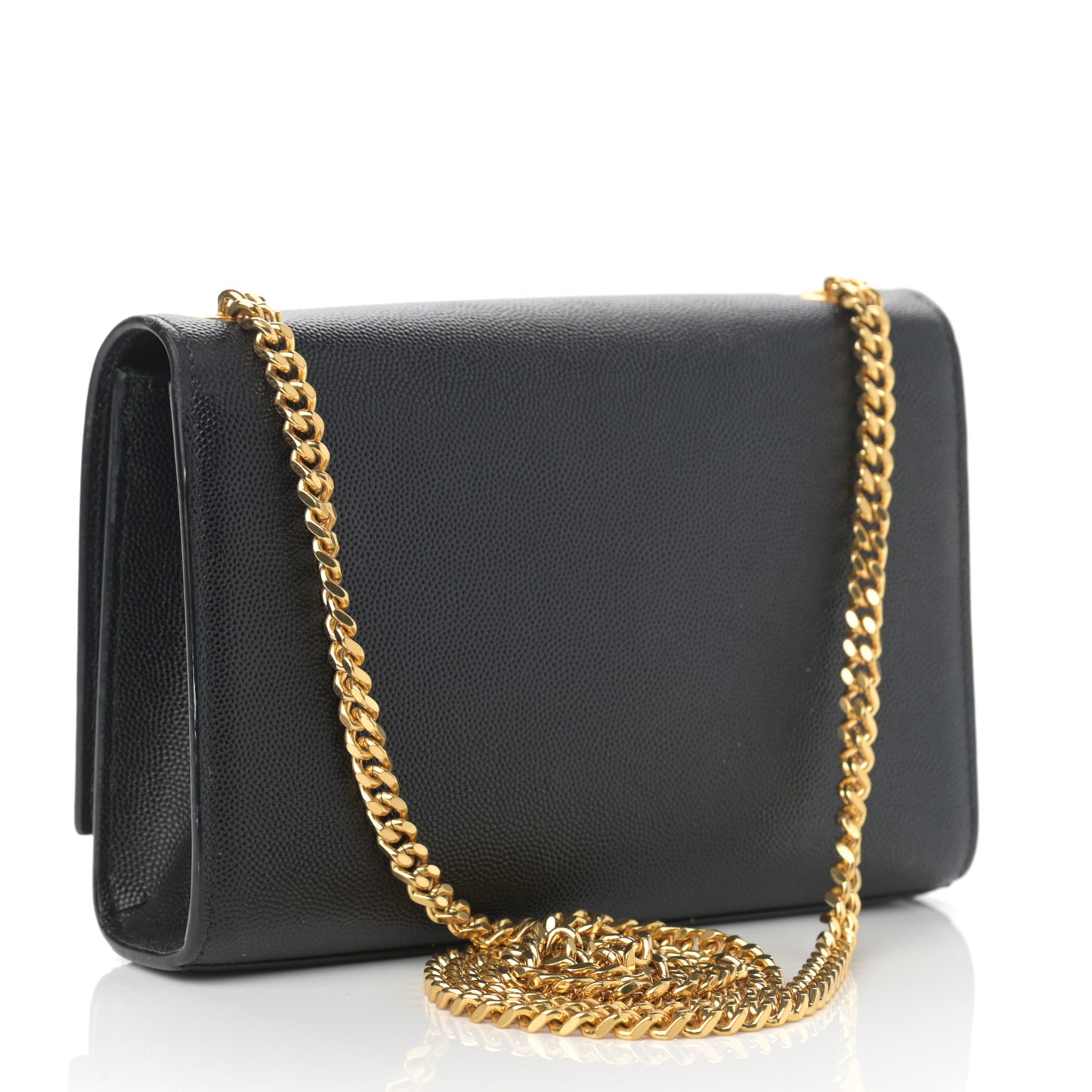 Grain De Poudre Small Monogram Kate Satchel Black