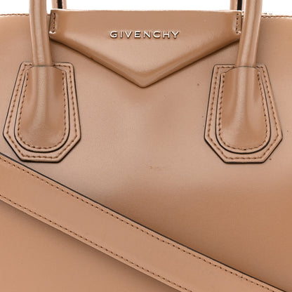 Givenchy Shiny Lord Calfskin Small Antigona Dark Beige 8 of 13