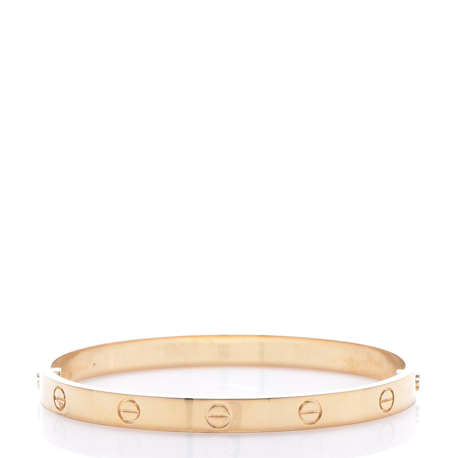 Cartier 18K Yellow Gold LOVE Bracelet 21 3 of 10