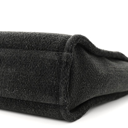 Chanel Lurex Boucle Mini Deauville Tote Black 10 of 10