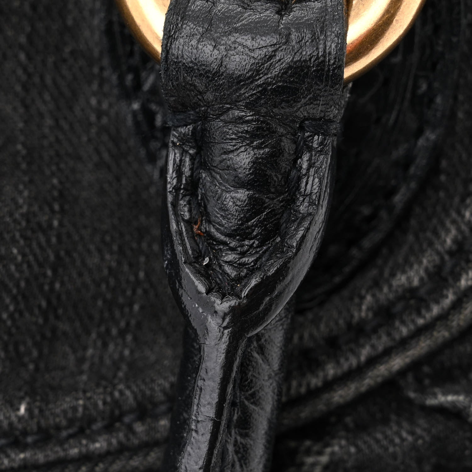 Louis Vuitton Denim Neo Cabby MM Black 12 of 14