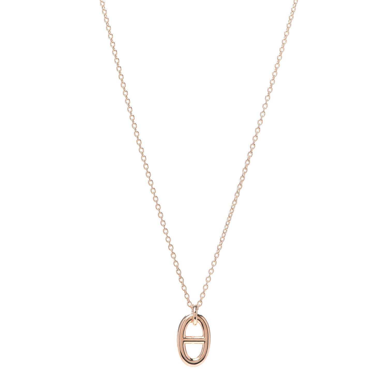Hermes 18K Rose Gold PM Farandole Pendant Necklace 1 of 6