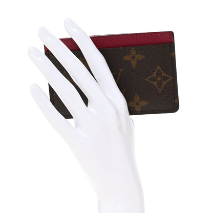 Louis Vuitton Monogram Card Holder Fuchsia 2 of 6