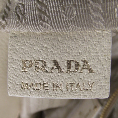 Prada Canvas Canapa Embossed Frame Bag 11 of 11