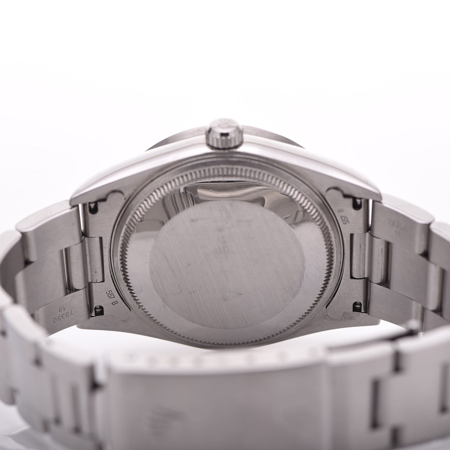 Stainless Steel 34mm Oyster Perpetual Air-King Precision Watch Black 14010M