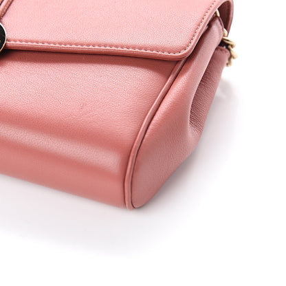 Jimmy Choo Grainy Calfskin Crossbody Bag Rosewood 8 of 8