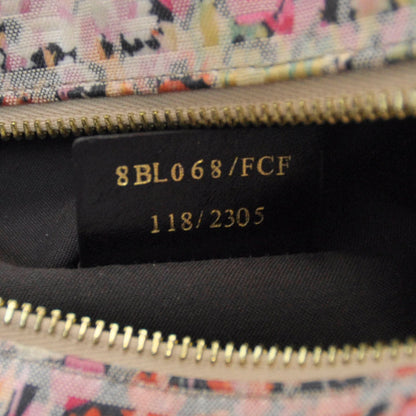 Fendi Zucchino Vitello Floral Forever Boston Rosa Papaya Rosa Confetto 8 of 8