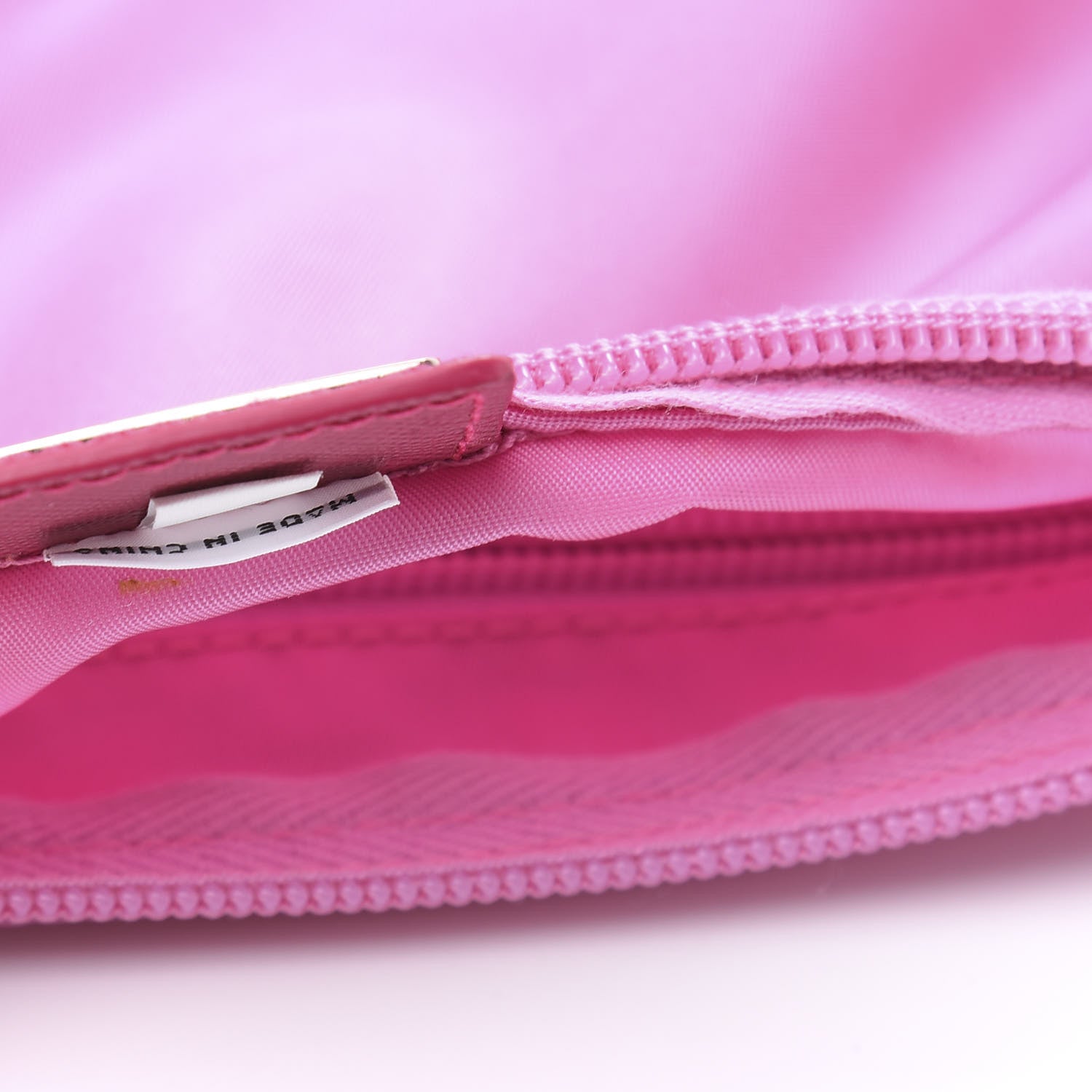 Prada Nylon Vela Cosmetic Pouch Begonia 7 of 10