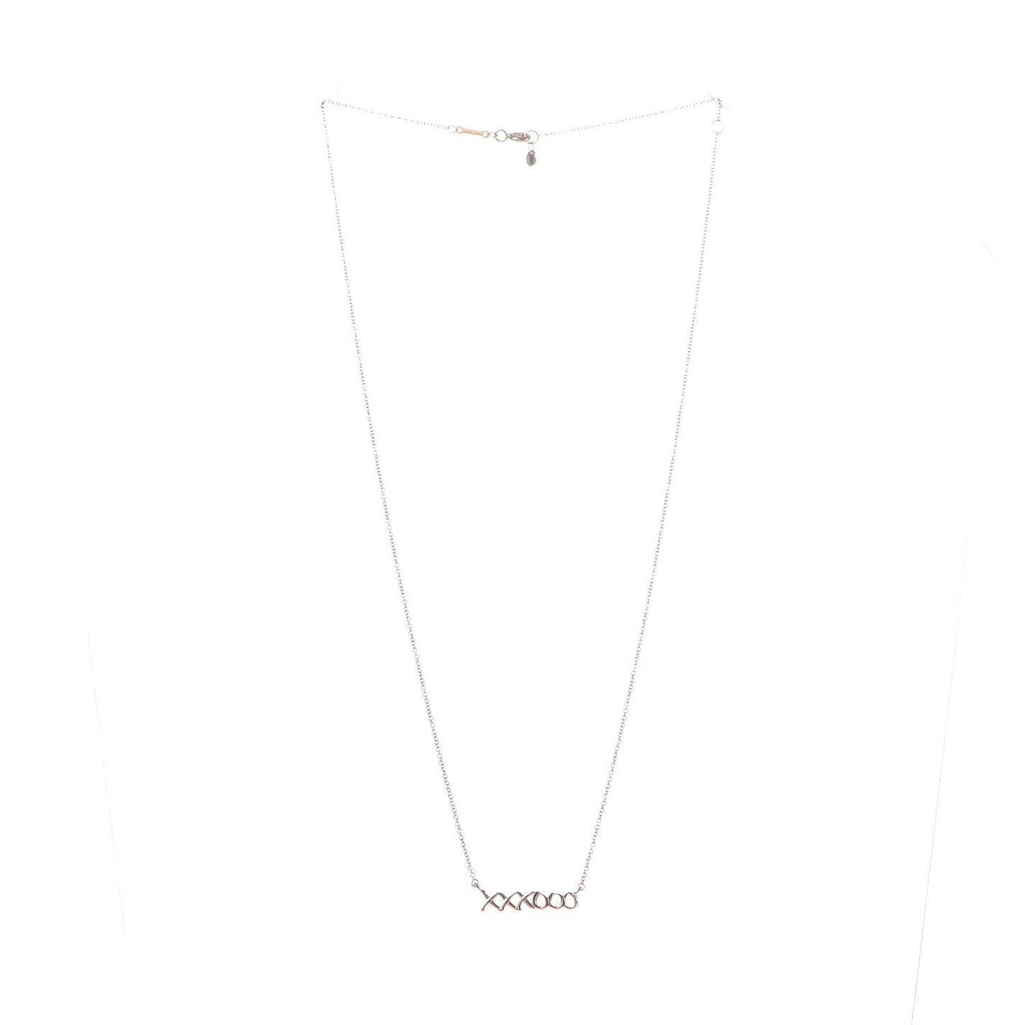 18K Rose Gold Paloma's Graffiti Love and Kisses Pendant Necklace