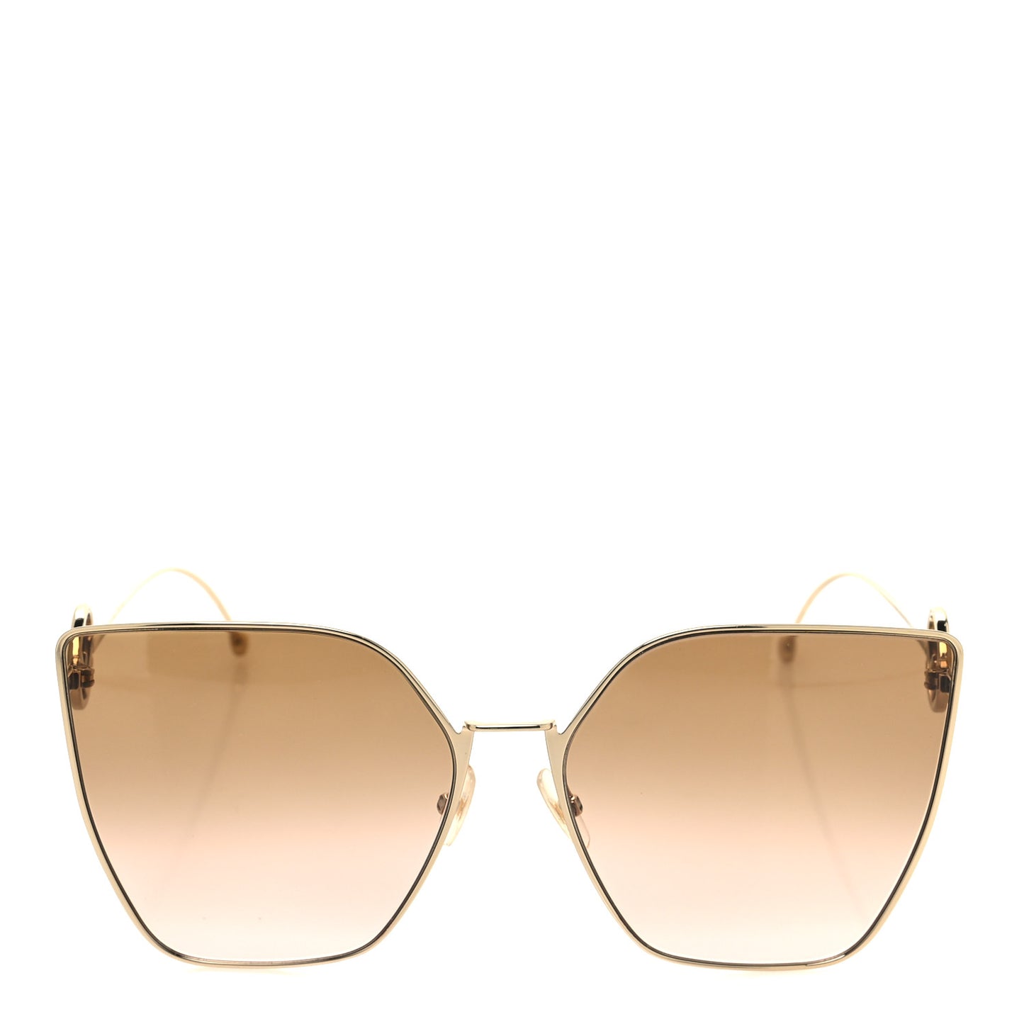 Metal F is Fendi Sunglasses FF 0323/S Gold