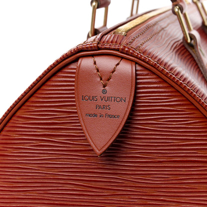 Louis Vuitton Epi Speedy 25 Kenyan Fawn 9 of 15
