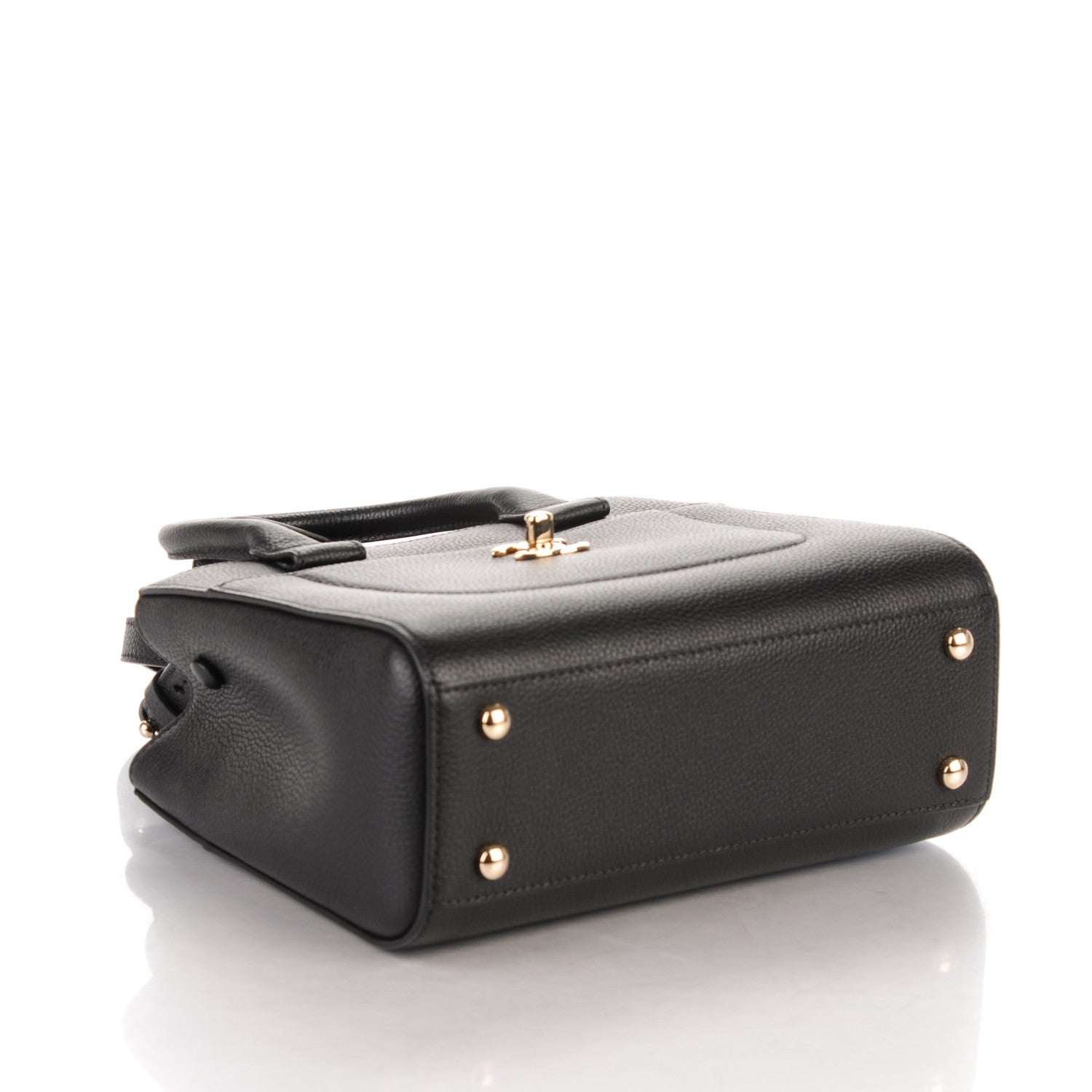 Chanel Grained Calfskin Mini Neo Executive Shopper Tote Black 4 of 7