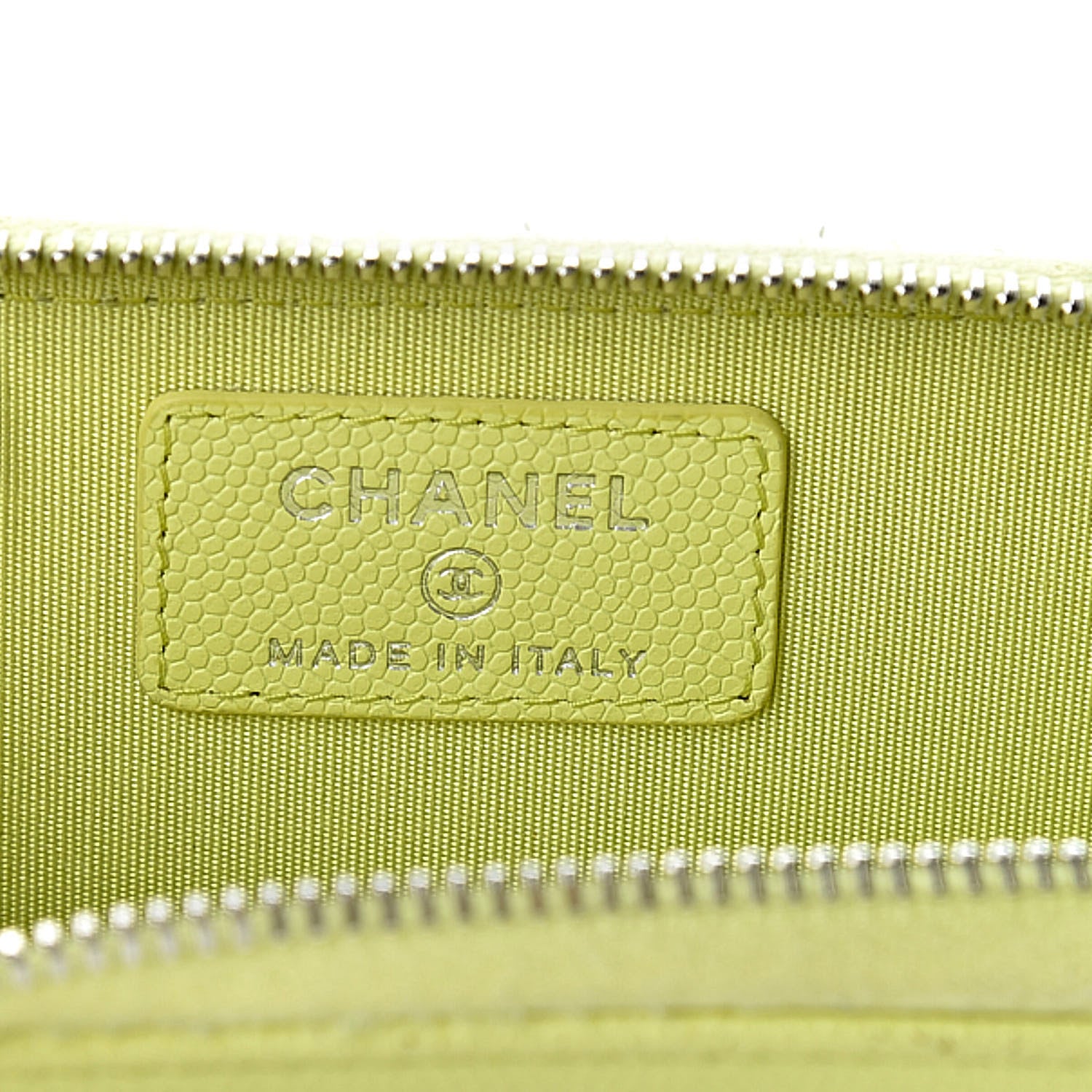 Chanel Caviar Key Holder Case Light Pink Light Green 6 of 14