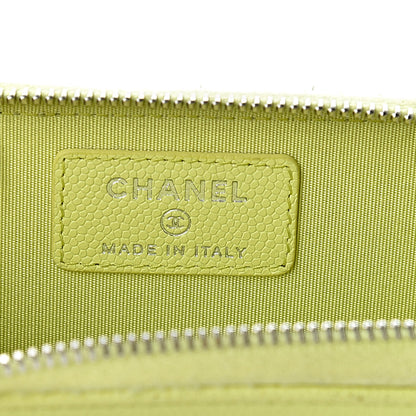 Chanel Caviar Key Holder Case Light Pink Light Green 6 of 14
