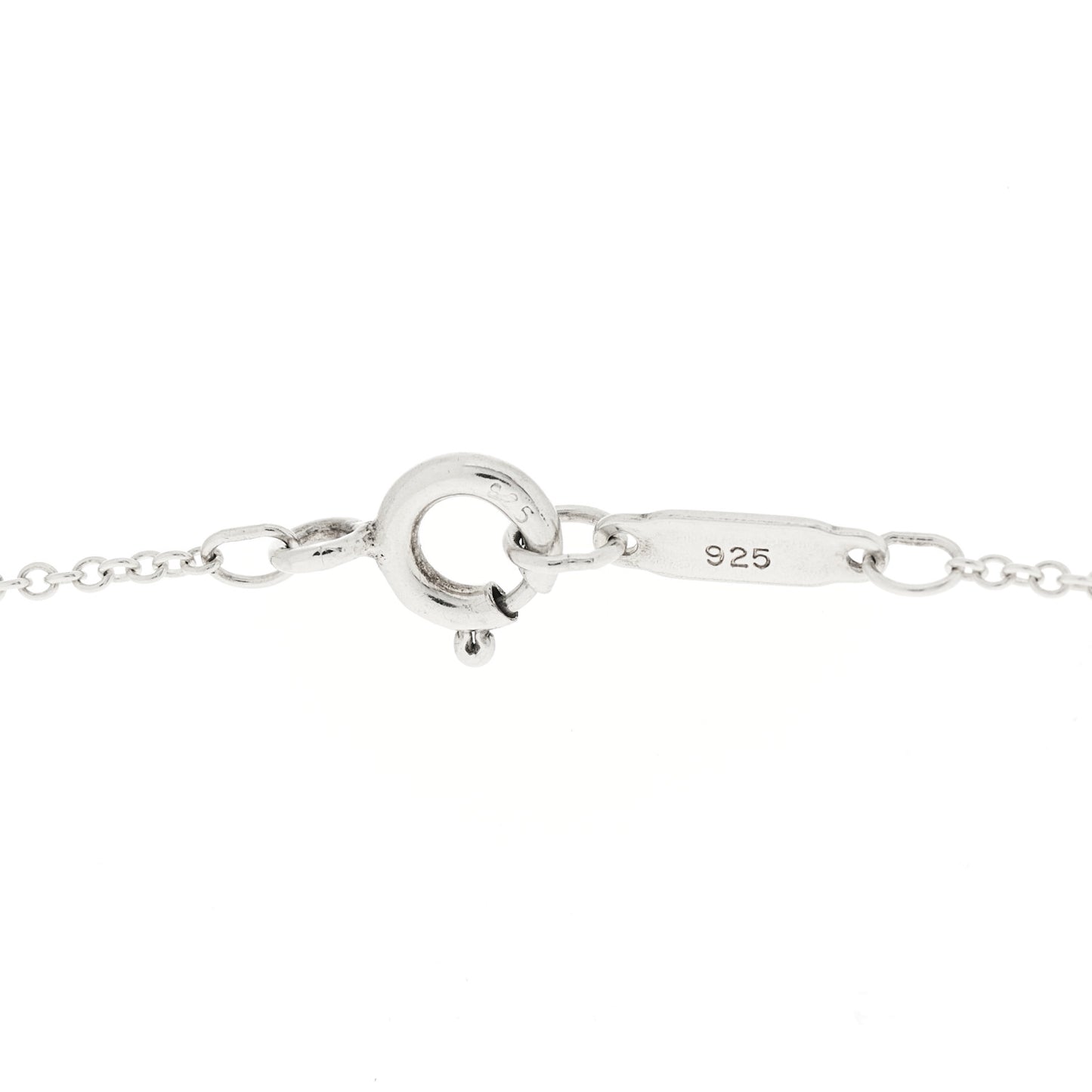 Sterling Silver 1837 Circle Pendant Necklace