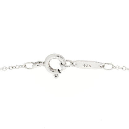 Tiffany Sterling Silver 1837 Circle Pendant Necklace 5 of 5
