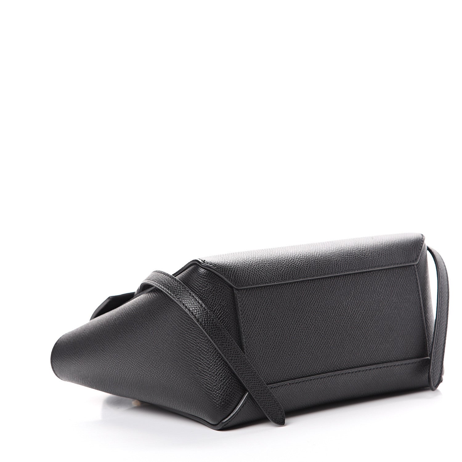 Celine Grained Calfskin Micro Belt Bag Black 3 of 11
