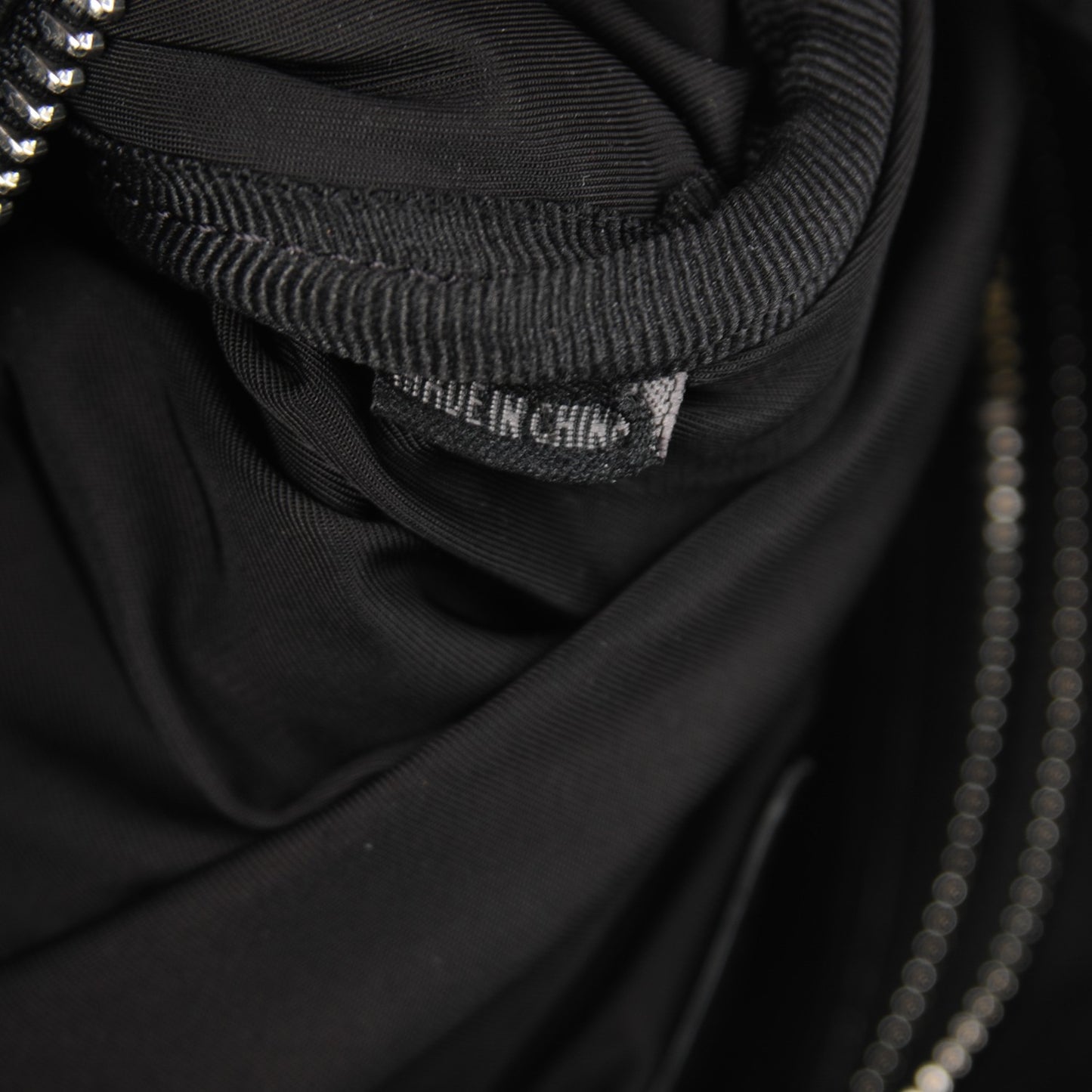 ALEXANDER WANG Neoprene Injected Lambskin Rocco Black Rhodium Hardware