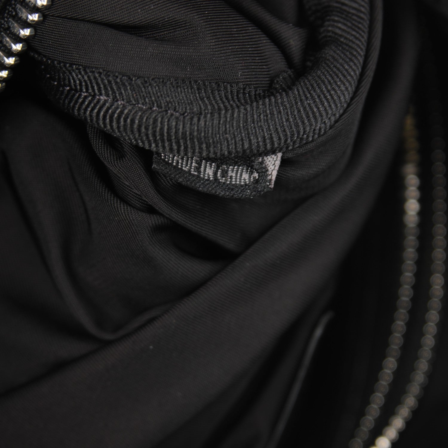 Alexander McQueen ALEXANDER WANG Neoprene Injected Lambskin Rocco Black Rhodium Hardware 7 of 8