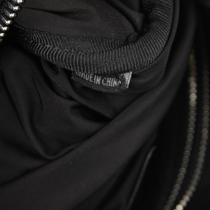 Alexander McQueen ALEXANDER WANG Neoprene Injected Lambskin Rocco Black Rhodium Hardware 7 of 8