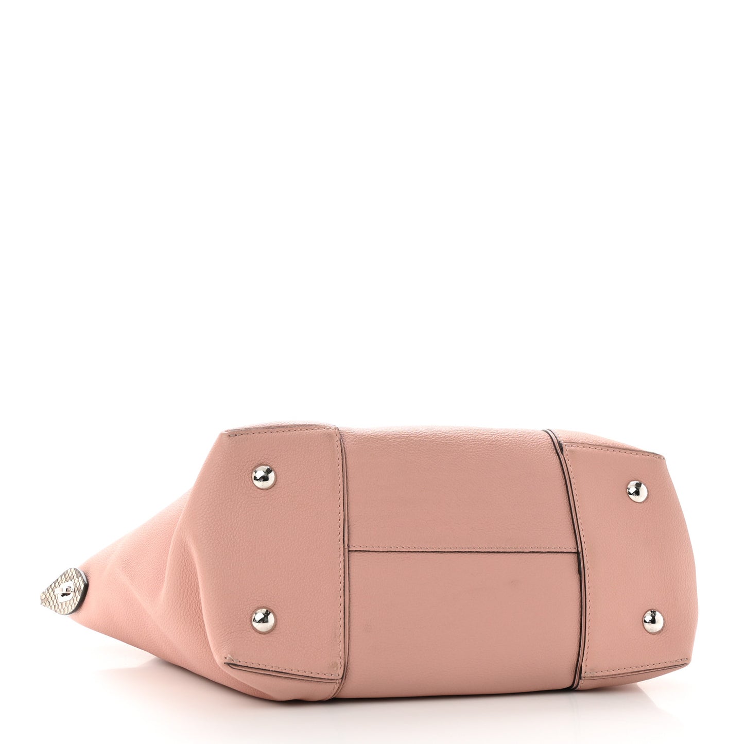Veau Cachemire Snakeskin Soft Lockit MM Magnolia
