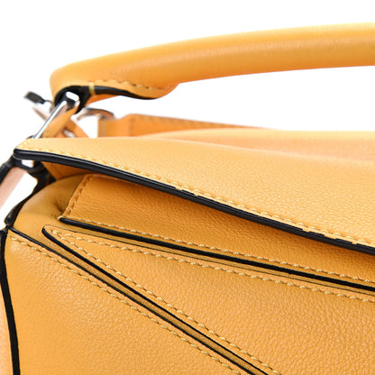 Loewe Calfskin Small Puzzle Bag Narcisus Yellow 13 of 13