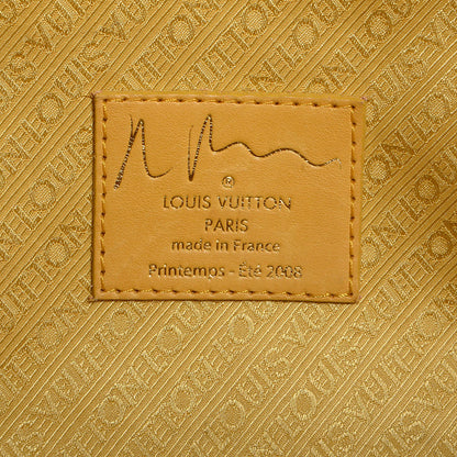 Louis Vuitton Monogram Pulp Defile Weekender PM Yellow 6 of 7