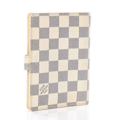 Louis Vuitton Damier Azur Small Ring Agenda Cover 2 of 8
