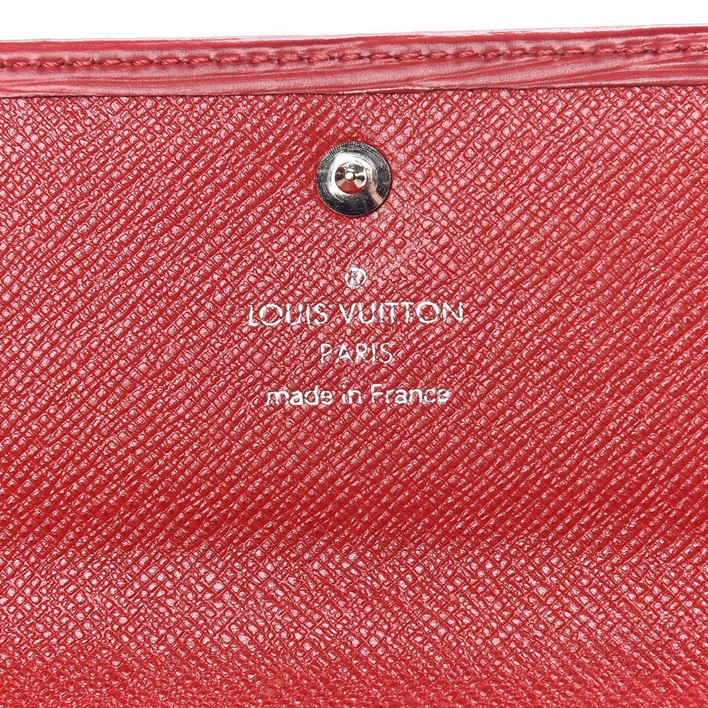 Epi Porte Tresor International Wallet Rouge