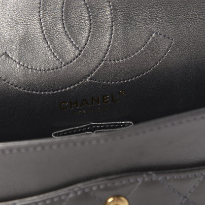 Chanel Metallic Calfskin Quilted 2.55 Reissue 226 Flap Charcoal 9 of 13