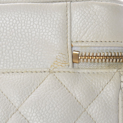 Chanel Caviar Quilted Camera Case White 16 of 28