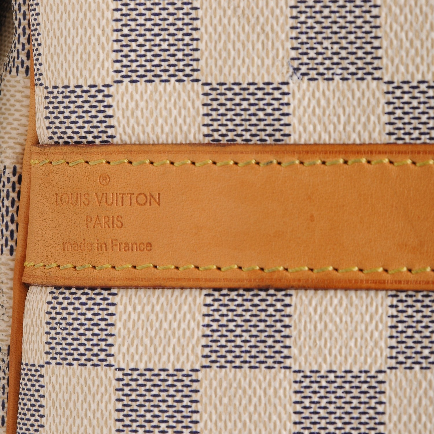 Louis Vuitton Damier Azur Keepall Bandouliere 55 5 of 15