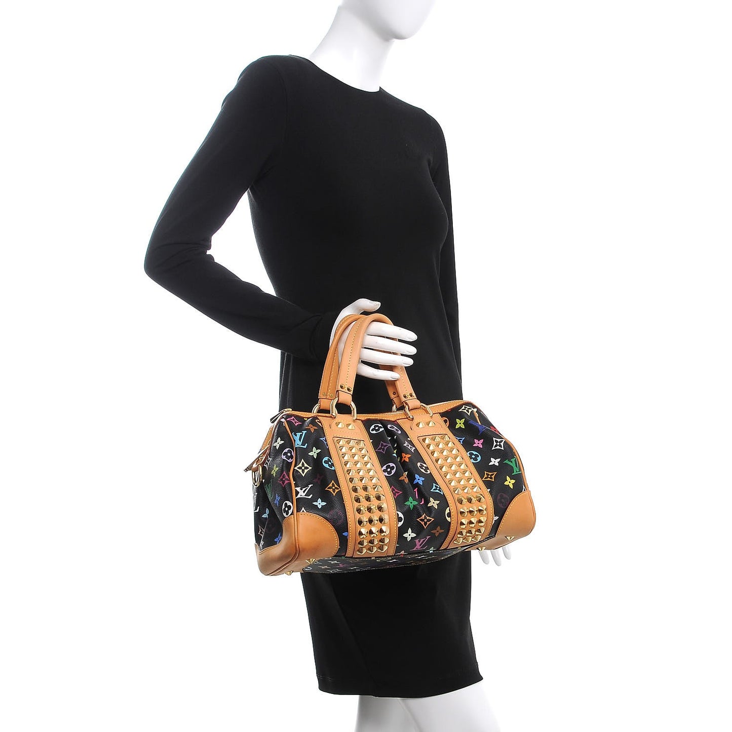 Monogram Multicolor Courtney GM Black