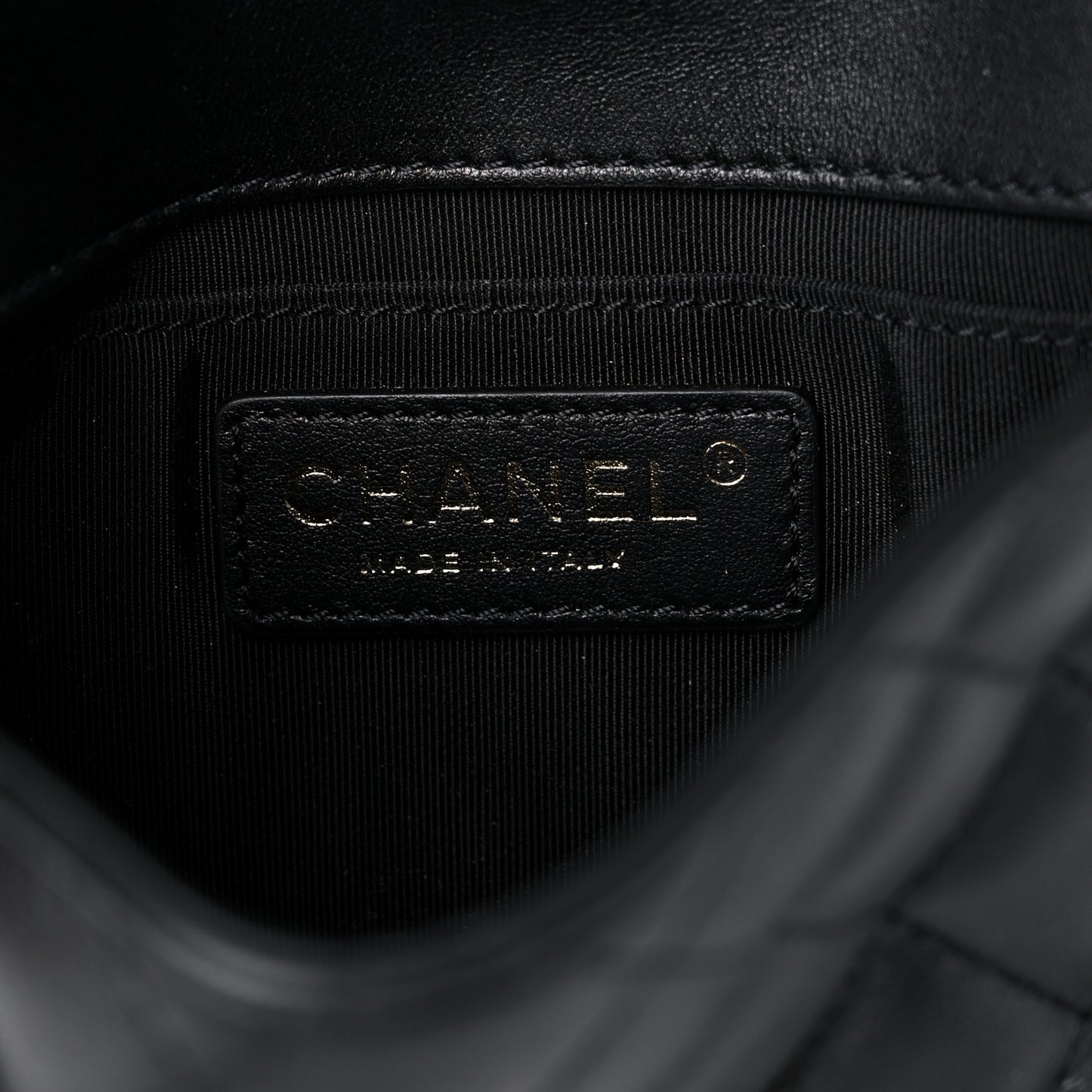 Lambskin Quilted Side Packs Black