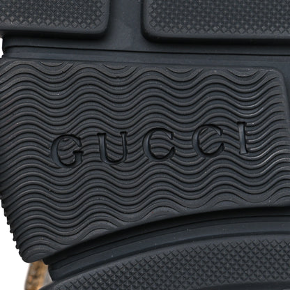 Gucci X SEGA Mesh Canvas Calfskin Removable Crystals Flashtrek Sneakers 9 White Box Pink Ardesia Loess 6 of 11