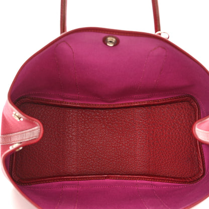 Hermes Toile Buffle Garden Party 30 TPM Rouge Imperial 5 of 10