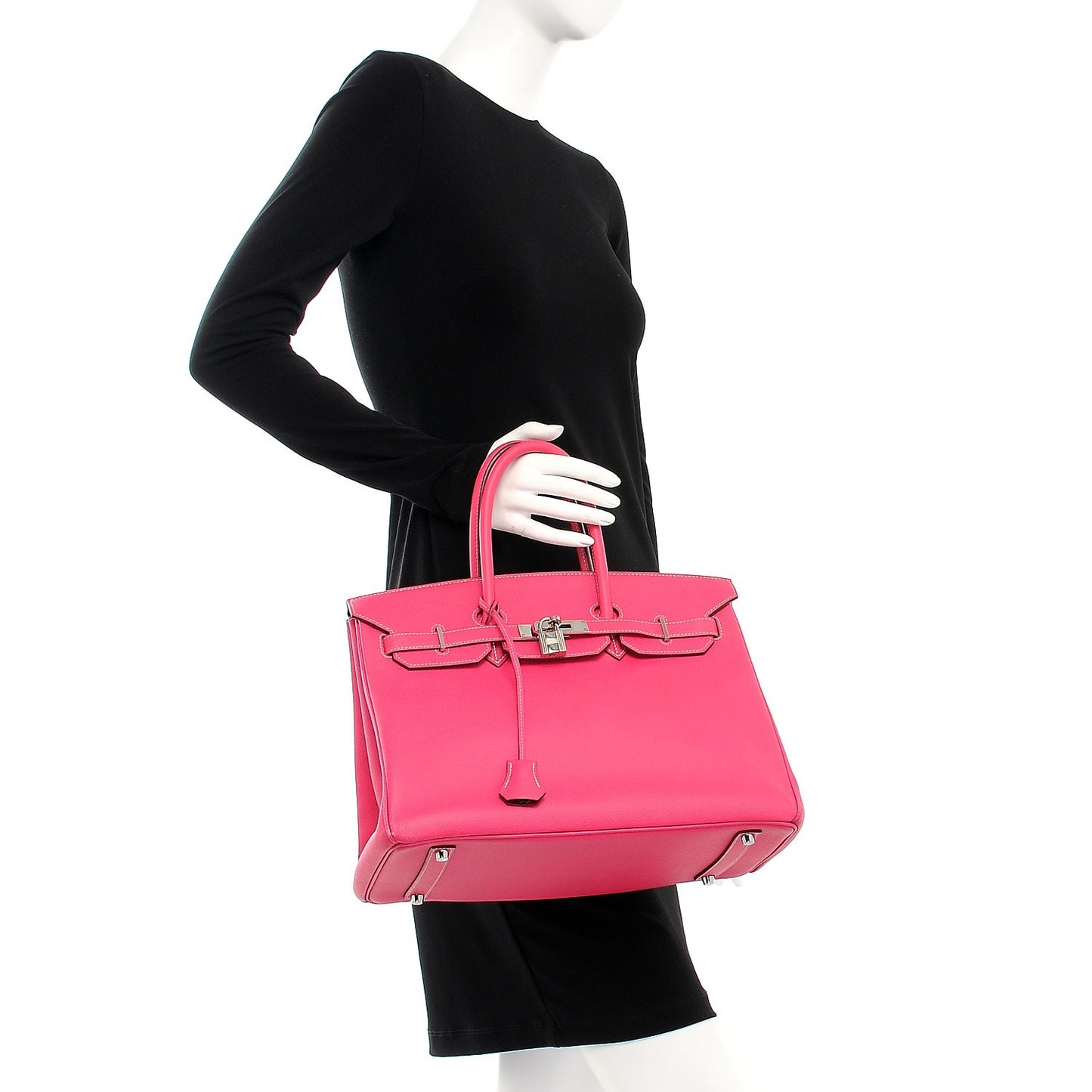 Epsom Candy Birkin 35 Rose Tyrien Rubis