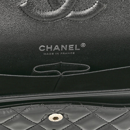 Chanel Patent Quilted Medium Double Flap Black 6 of 10