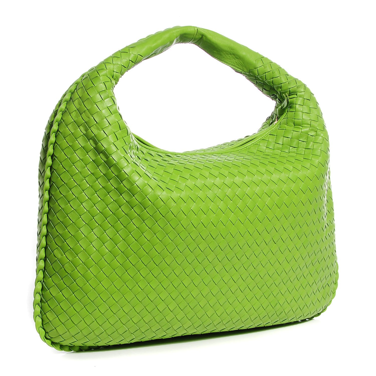 Bottega Veneta Nappa Intrecciato Large Veneta Hobo Mela 3 of 8