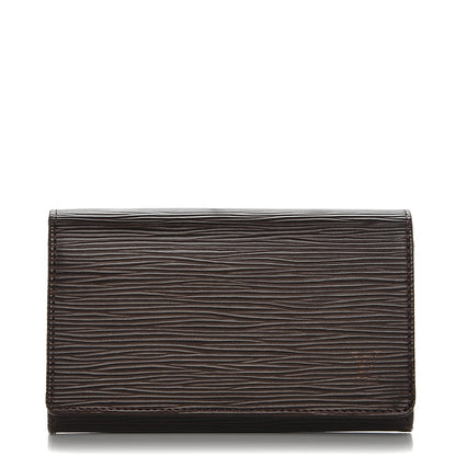 Louis Vuitton Epi Porte-Monnaie Billets Tresor Wallet Moka 1 of 6