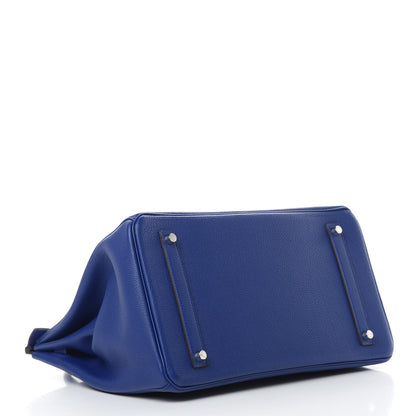 Hermes Togo Birkin 35 Bleu Electrique 4 of 12